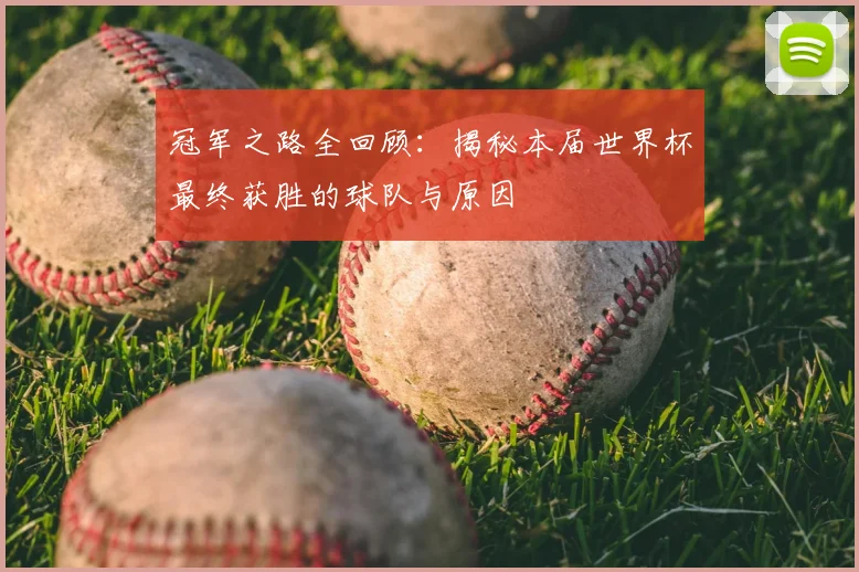 冠军之路全回顾:揭秘本届世界杯最终获胜的球队与原因
